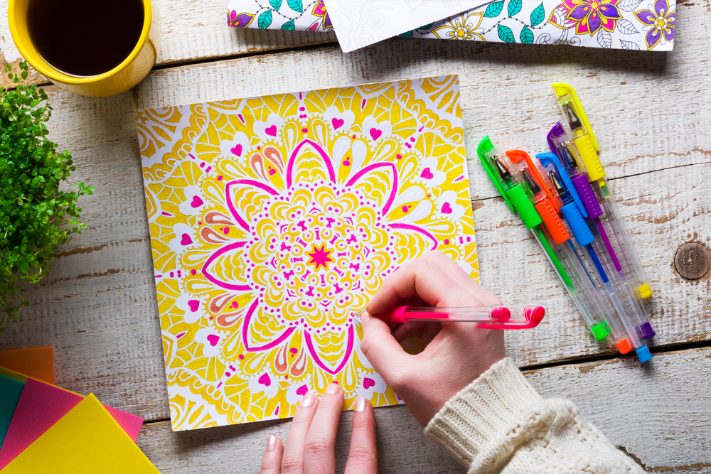 Are Sticker Books the New Adult Coloring? We Tried the Trend